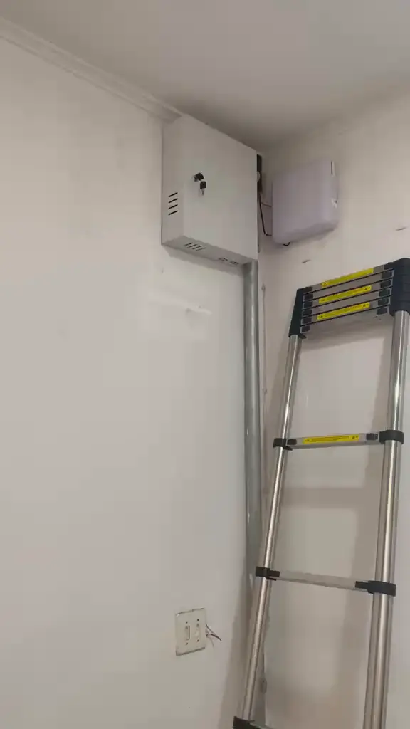Instalação de central de alarme